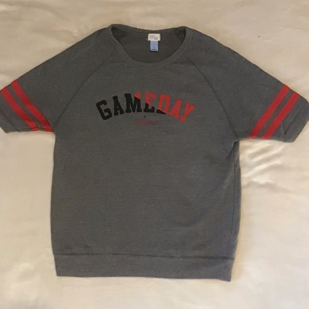 Nebraska “Game Day” short sleeve sweatshirt